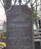 Grave of Antoni Poplawski, died 1925